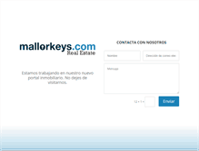 Tablet Screenshot of mallorkeys.com